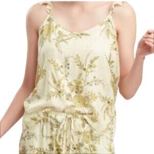 NWT World Market Annalisa Floral Print Ruffle Tank Top Size Small/Medium